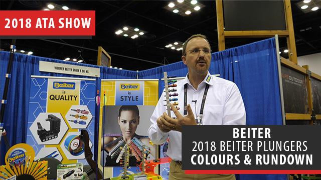 Beiter talks about the features, sizes and colours of their 2018 plunger lineup - ATA Show 2018