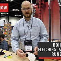 Bohning shows us their new fletching tape dispenser - ATA Show 2018