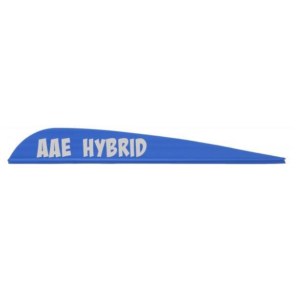 thumbnail image 2 of AAE Hybrid 26 Vanes Purple - 50 Pack Archery Fletching With Pre-Applied Adhesive 2 of 13