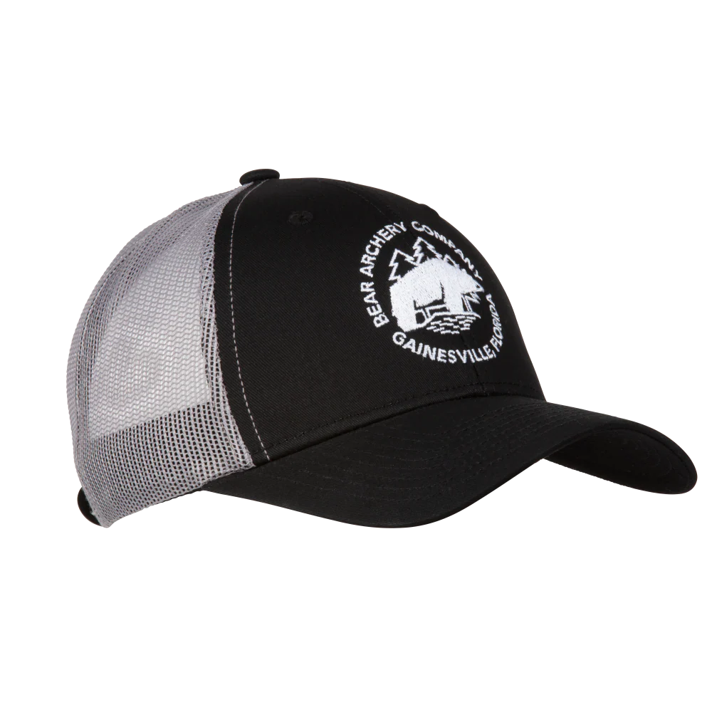 Bear Archery Black Traditional Logo Hat-Canada Archery Online