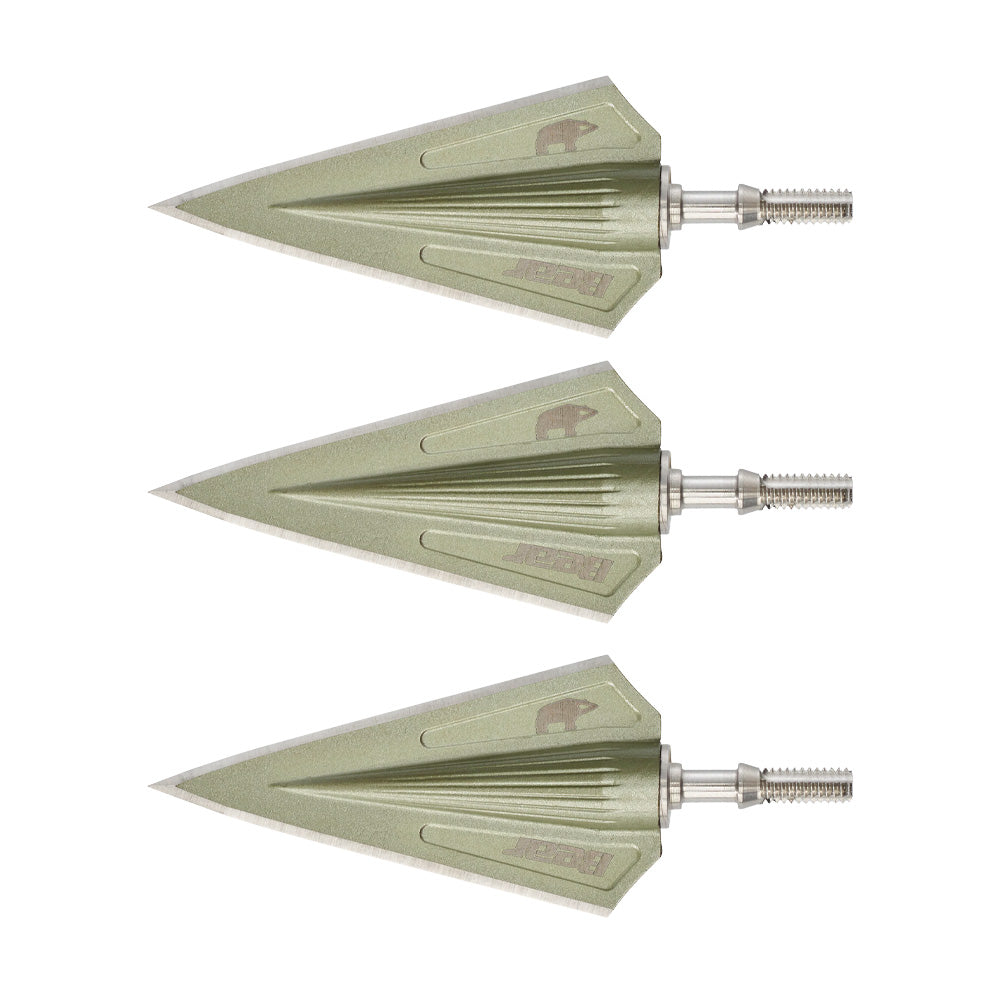 Bear Razorhead VWS Double Bevel Broadhead Kit — Canada Archery Online