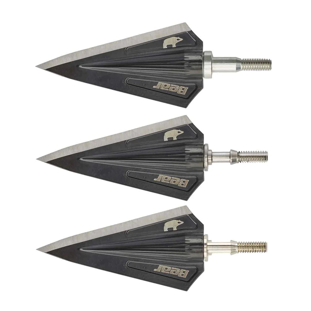 Bear Razorhead VWS Single Bevel Broadhead Kit — Canada Archery Online