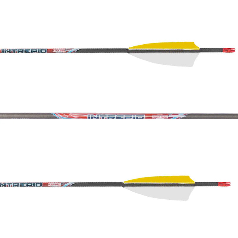 Black Eagle Intrepid Arrow (Fletched w/Feathers)-Canada Archery Online