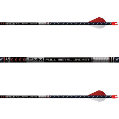 Easton FMJ 5mm Arrow w/Half-Outs (Fletched w/Vanes)-Canada Archery Online