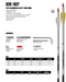 Easton X23 Two-Tone Arrow (shafts)-Canada Archery Online