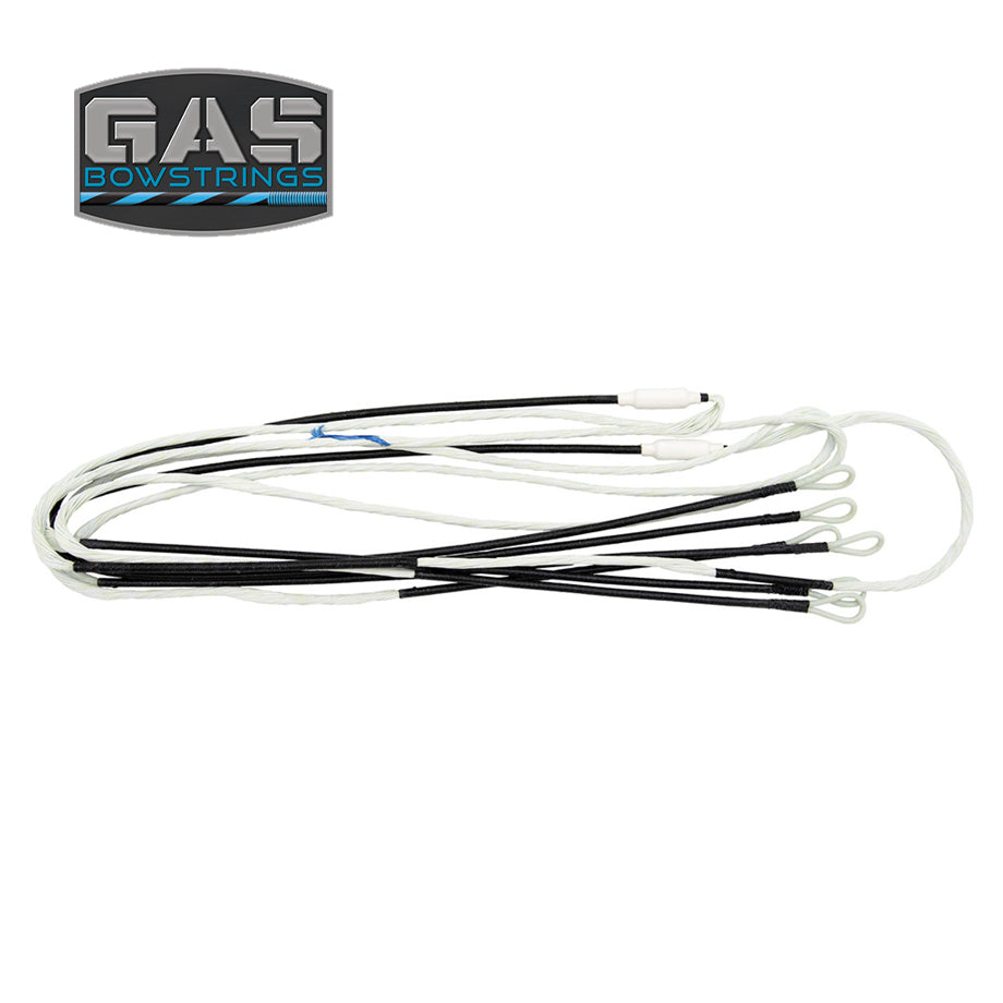 GAS BOWSTRINGS Mathews V3 27 GHOST Camo Bowstring And Cable Set With Speed Nocks – USA Made