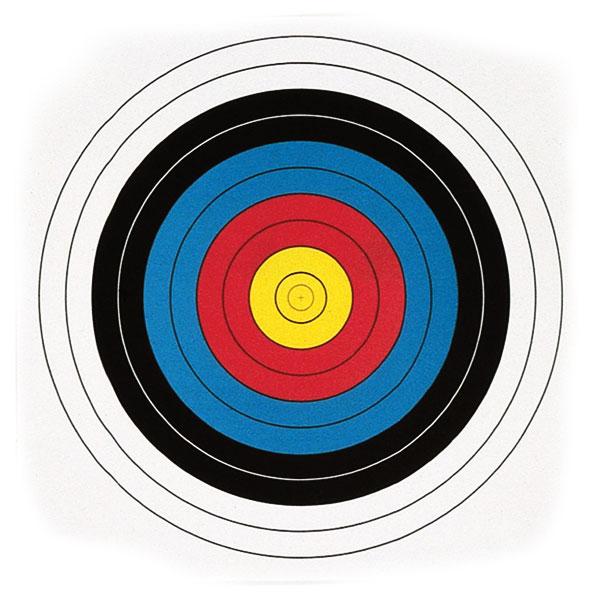 JVD World Archery 40 cm, 10-ring Target Face-Canada Archery Online
