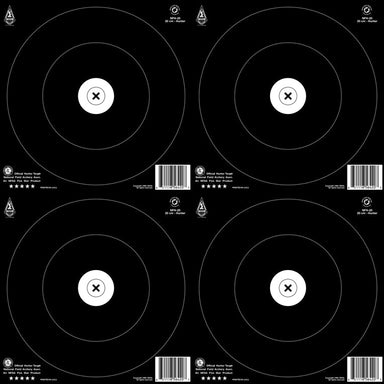 Maple Leaf Official NFAA Hunter 20cm, 4 Up, Waterproof Target Face (NFH-4-20 WP)-Canada Archery Online