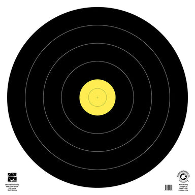 Maple Leaf Official World Archery Field 80cm, Waterproof Target Face (NAAF-80 WP)-Canada Archery Online