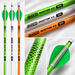 Shocq 4.2mm Inceptor Arrow (Fletched w/Vanes)-Canada Archery Online