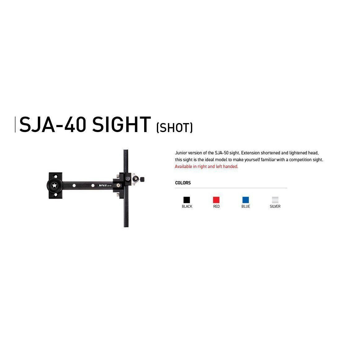 WNS SJA-40 Short Recurve Sight-Canada Archery Online