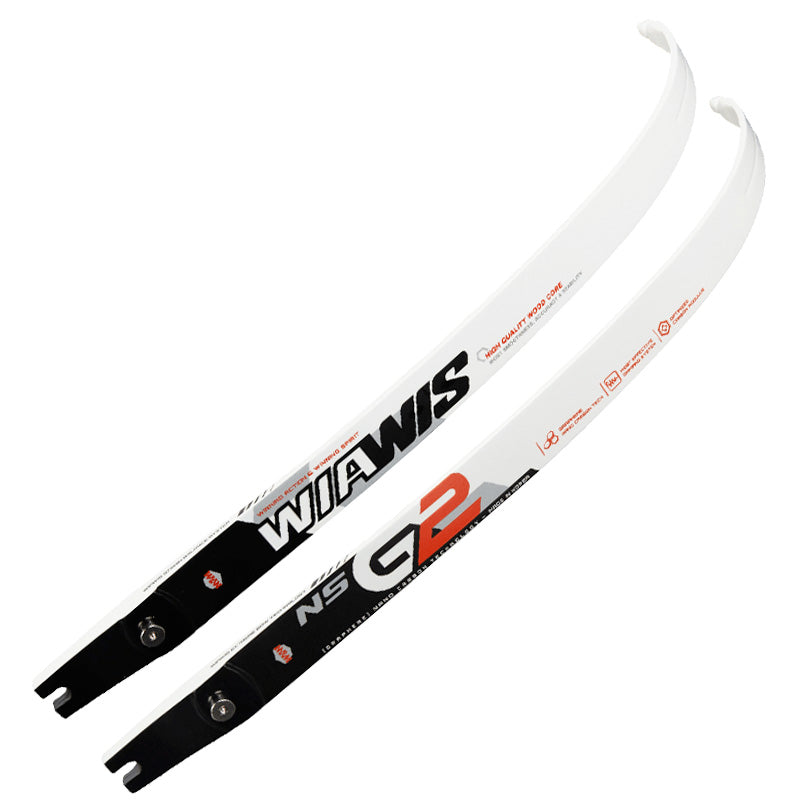 Win & Win WIAWIS NS-G2 Recurve Limbs (Carbon/Wood)-Canada Archery Online