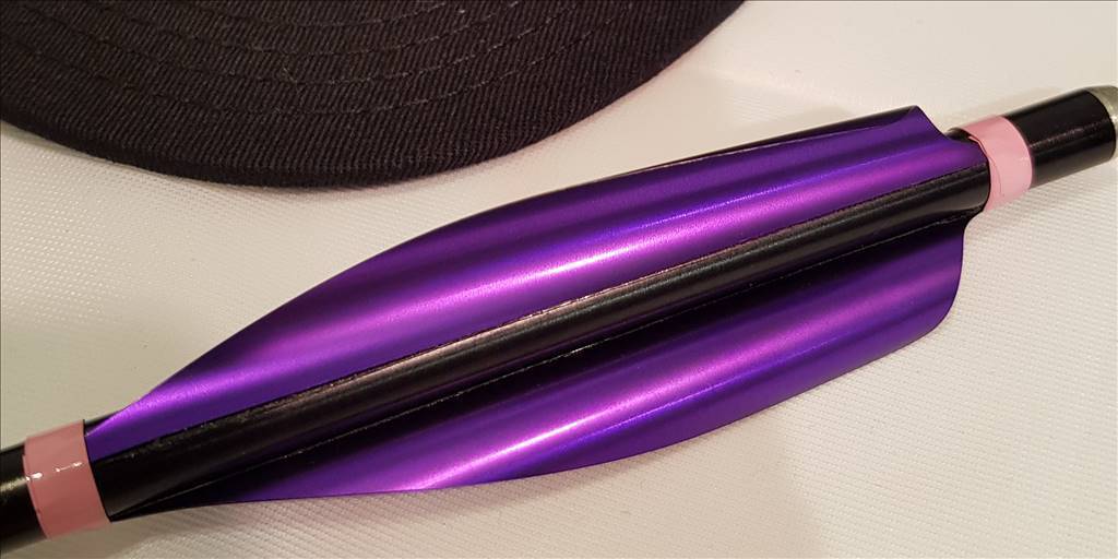 XS Wings Metallic Vanes Medium 50mm - clearance-Canada Archery Online