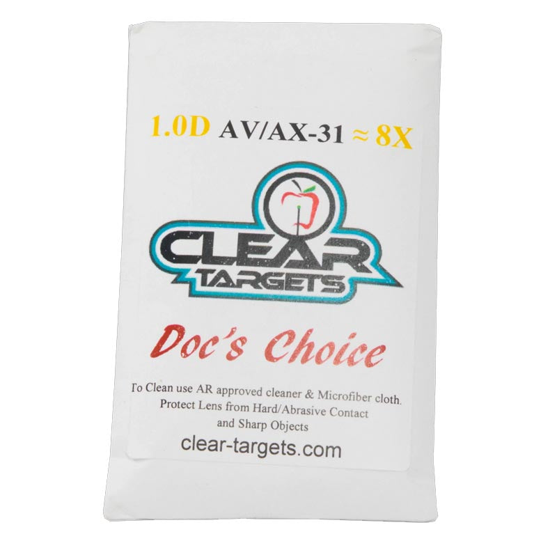 Axcel Clear Target Doc's Choice Lens — Canada Archery Online