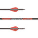 Black Eagle Carnivore Arrow (Fletched w/Vanes)-Canada Archery Online