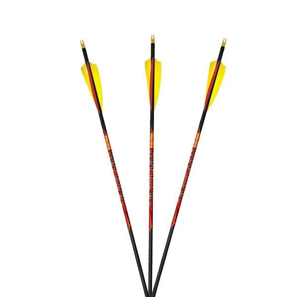Black Eagle Outlaw Arrow (Fletched w/Feathers)-Canada Archery Online