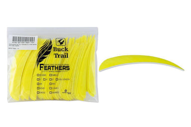 Buck Trail Parabolic Cut 5" feathers (24 pack)-Canada Archery Online
