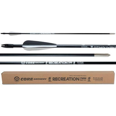 Core Archery Recreation Fiberglass Arrow (25 lbs Max)-Canada Archery Online