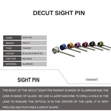 Decut Tawant Recurve Aperture Sight pin-Canada Archery Online