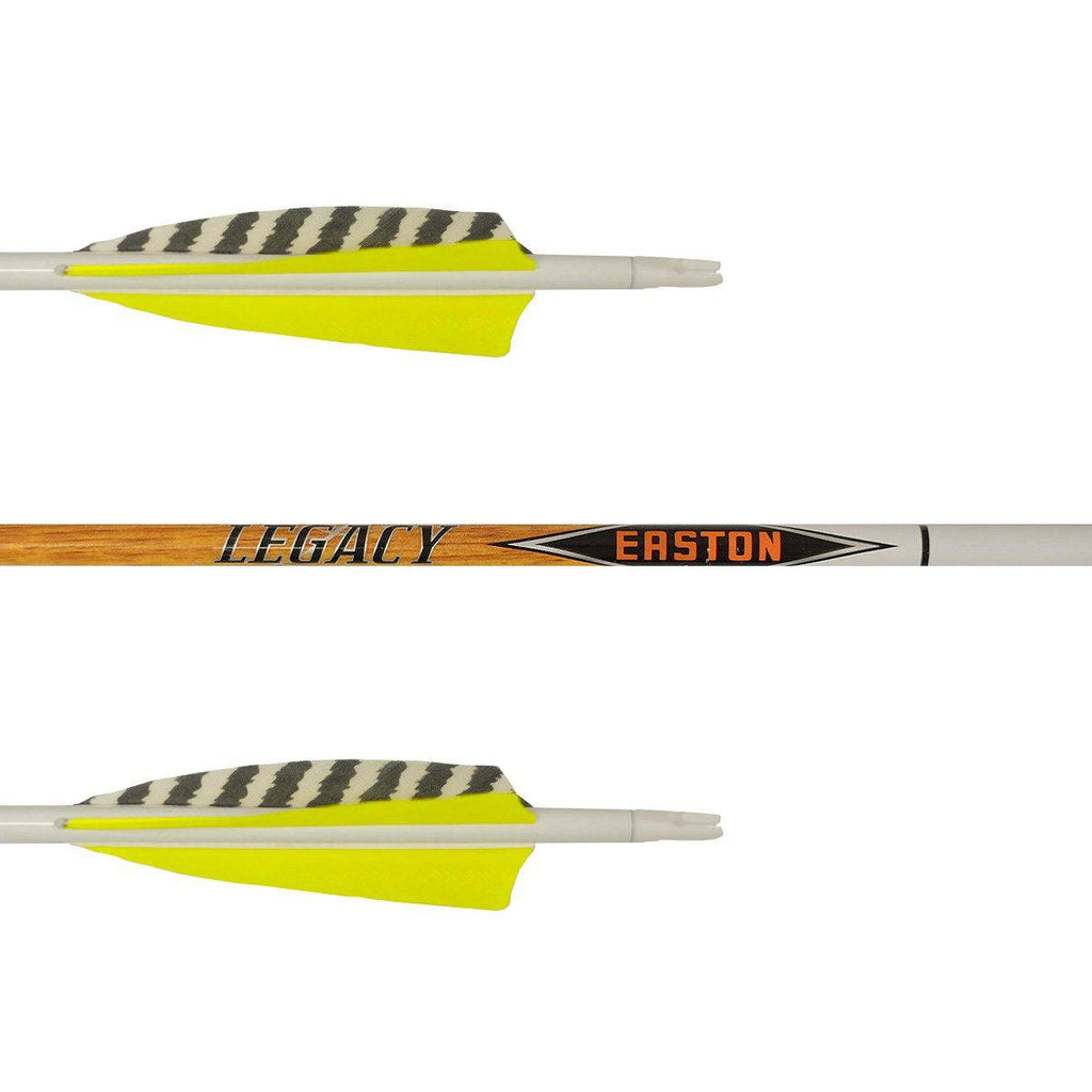 Easton 6.5mm Carbon Legacy Arrow (Fletched w/Feathers) — Canada