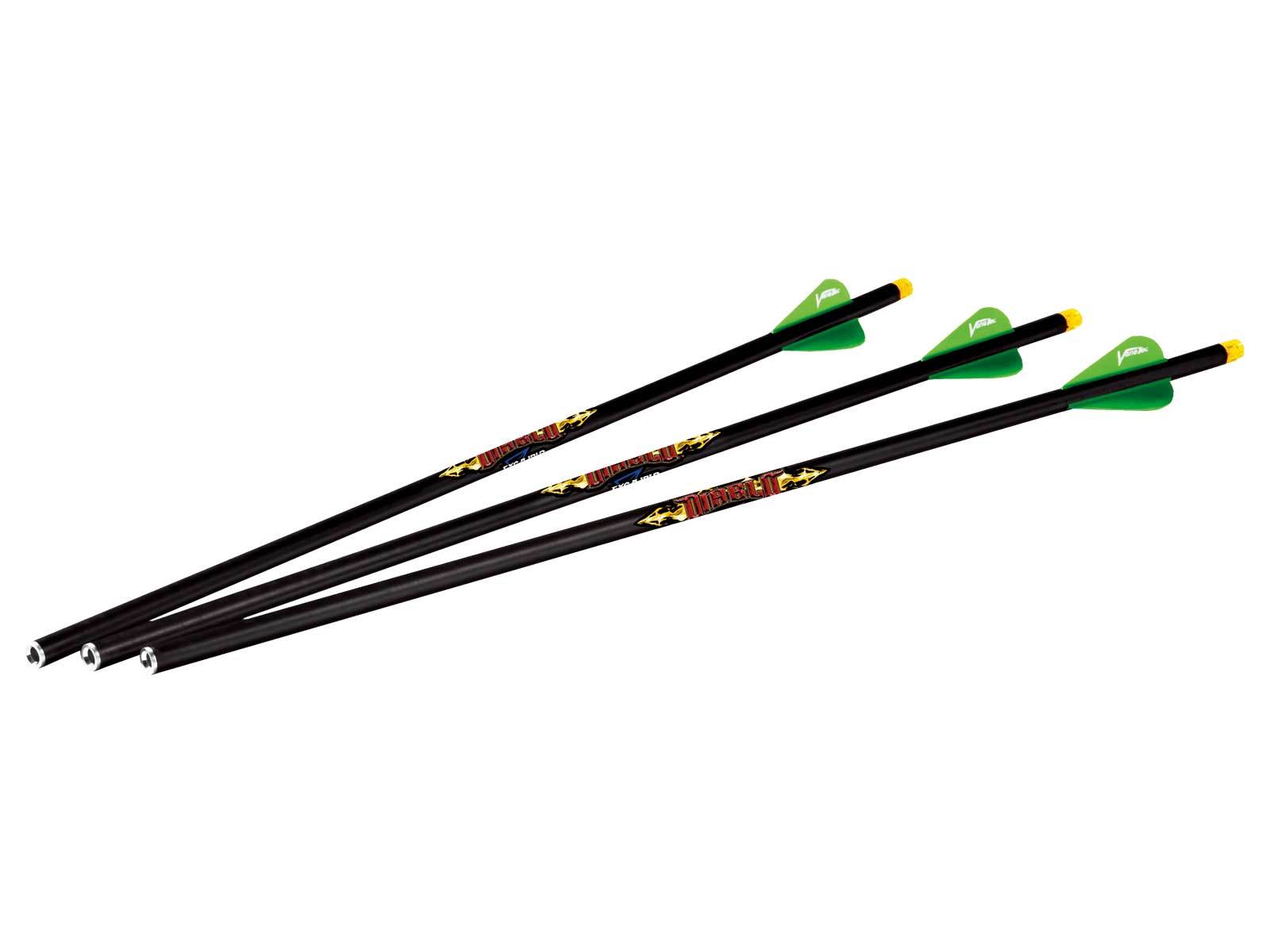 Excalibur Diablo Illuminated 18" Carbon Crossbow Bolt-Canada Archery Online