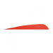 Gateway Feathers Parabolic Cut 4" Solid Colours-Canada Archery Online