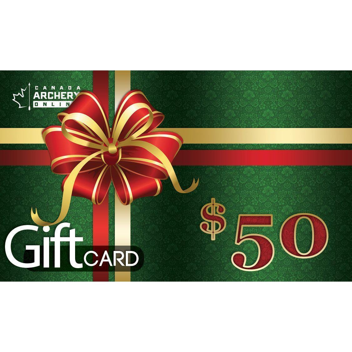 Gift Card-Canada Archery Online