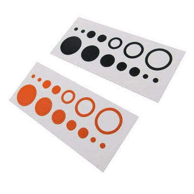 MYBO MAC Ten Zone decal (circle & dots) kit-Canada Archery Online