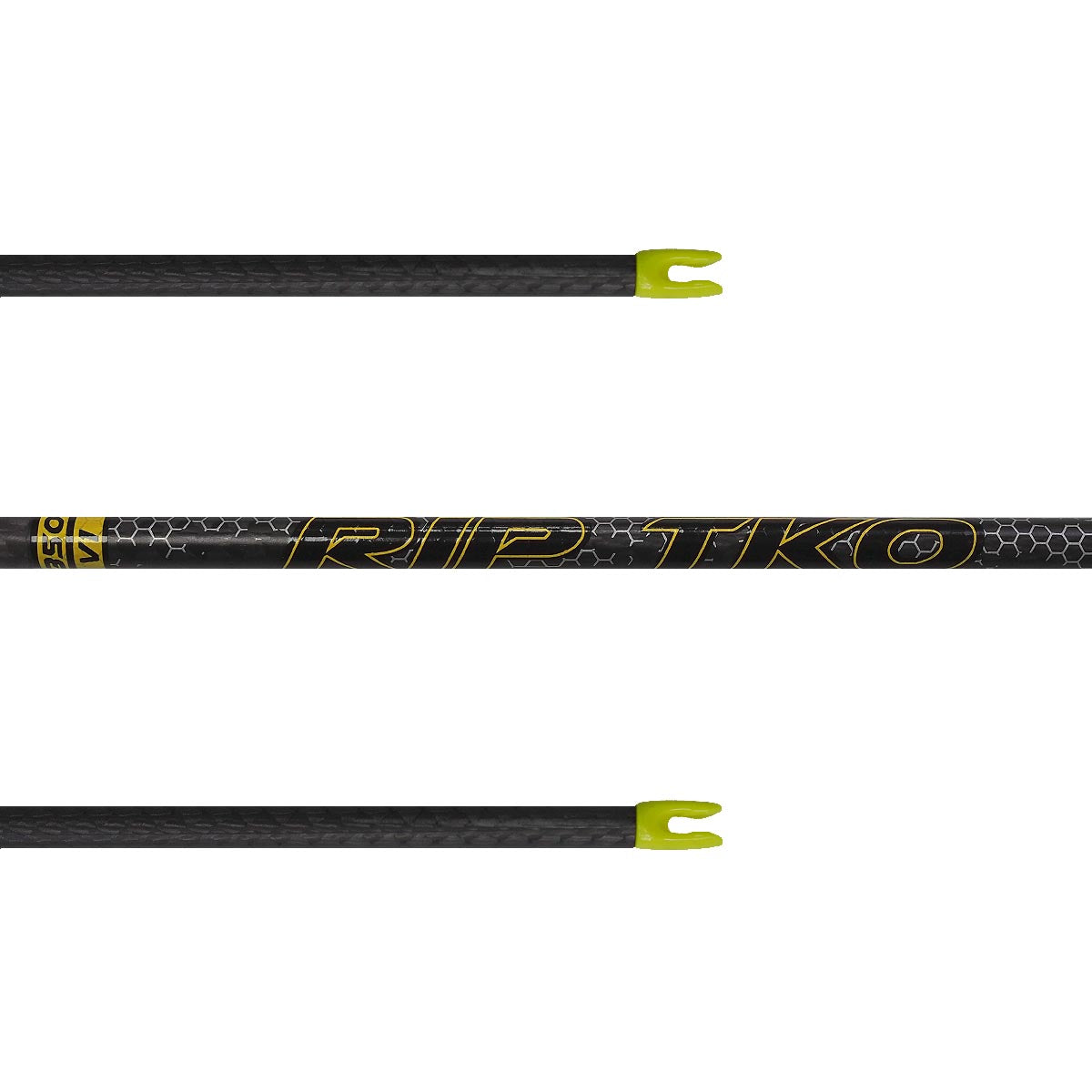 thumbnail image 2 of Victory RIP TKO Elite V1 Carbon Arrows – .001 Straightness, 350 Spine, 6-Pack, 31-Inch 2 of 5