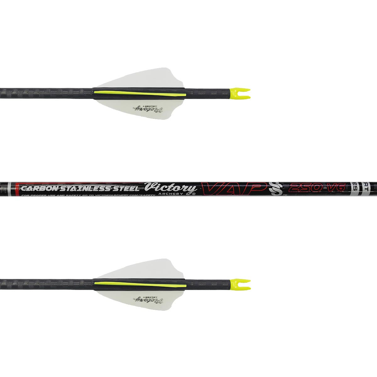 Victory VAP SS Sport V6 Arrow (Fletched w/Vanes)-Canada Archery Online